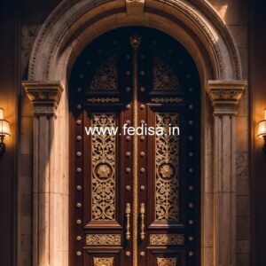Victorian Door Design Glass Door Design With Wooden Frame No-10808