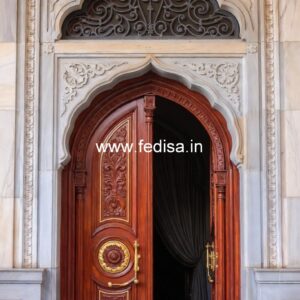 Main Door Classic Design Double Door Chokhat Design No-10814