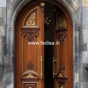 Luxury Classic Doors Iron Grill Door Design No-10841