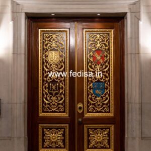 Bungalow Classic Door Design Wooden Net Door Design For Home No-10859