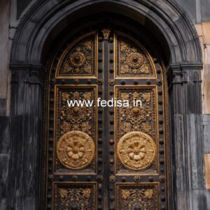 Traditional Door Design Wooden Door Handles Designs No-10915