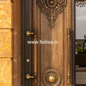 Luxury Classic Doors Door Side Glass Design No-10923