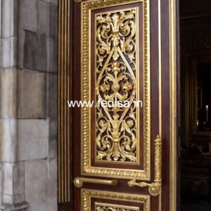 Ornate Door Design Folding Safety Door Design No-10934
