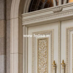 Elegant Double Door Classic Entry Design Lakadi Ka Darvaja Ka Design No-10947