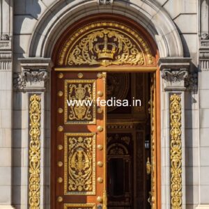 Decorative Wooden Doors Stylish Plywood Door Design No-10949
