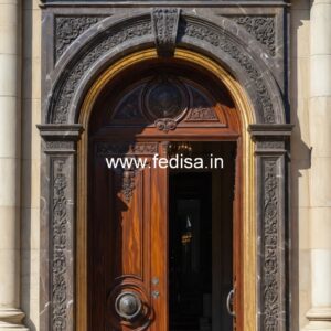 Antique Door Style Front Door Panel Design No-11001