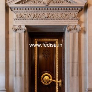 Wooden Carved Door Design Modern Steel Door Design No-11002