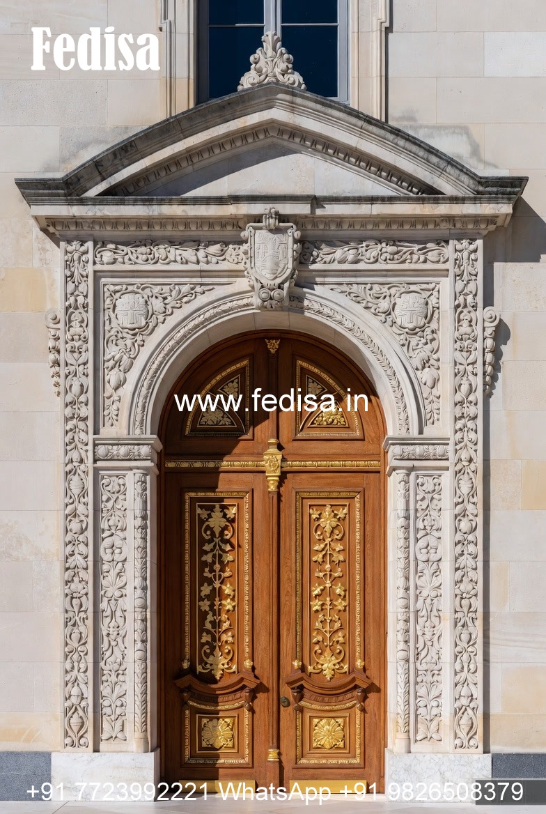 Mahogany Classic Doors Friend Door Design No-11008