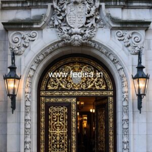 Carved Wooden Doors Bathroom Door Design Pvc No-11009