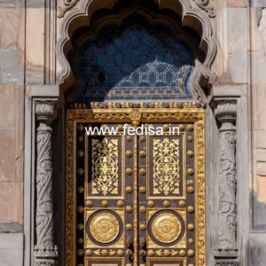 Colonial Style Door Flush Door Laminate Design No-11014