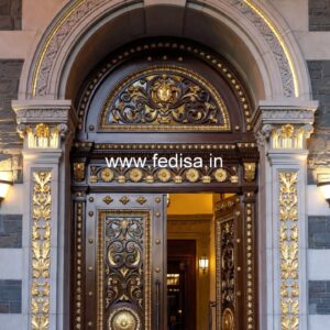 Home Entry Wooden Door Round Door Design Catalog No-11021