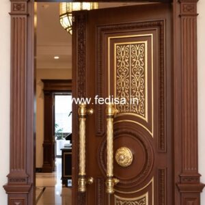 Wooden Carved Door Design Sliding Main Door Design No-11043