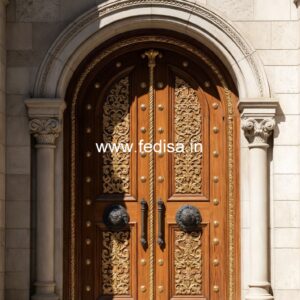 Hardwood Traditional Doors Lakdi Door Design No-11052