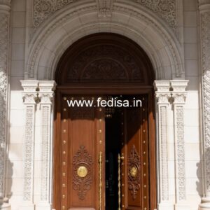 Classic Wooden Main Door Design For Home Simple Pooja Door Design No-11066