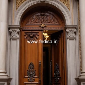 Antique Door Style Front Door Design Iron No-11083