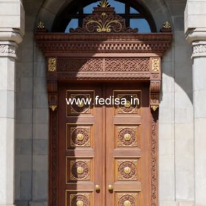 Luxury Classic Doors Wood Door Design 2026 No-11087