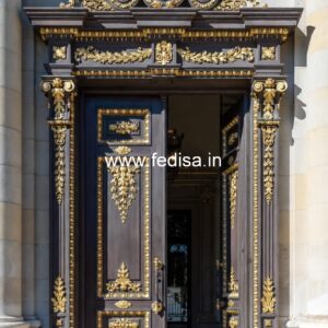 Hardwood Traditional Doors Stainless Steel Door Design Catalog No-11093