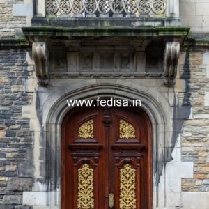 Victorian Door Design Steel Single Door Design No-11095