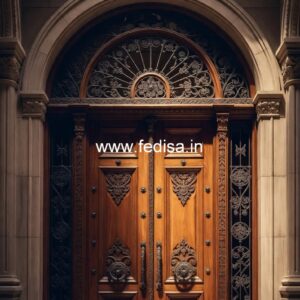 Traditional Carved Wooden Front Door Ideas Panel Door Design Latest No-11149