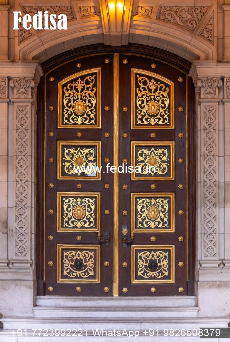 Mahogany Classic Doors Door Board Design No-11172