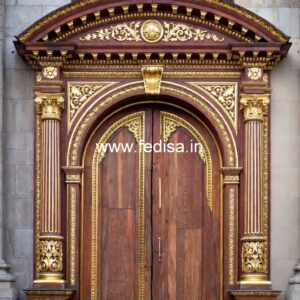 Bungalow Classic Door Design Farnichar Door Design No-11187