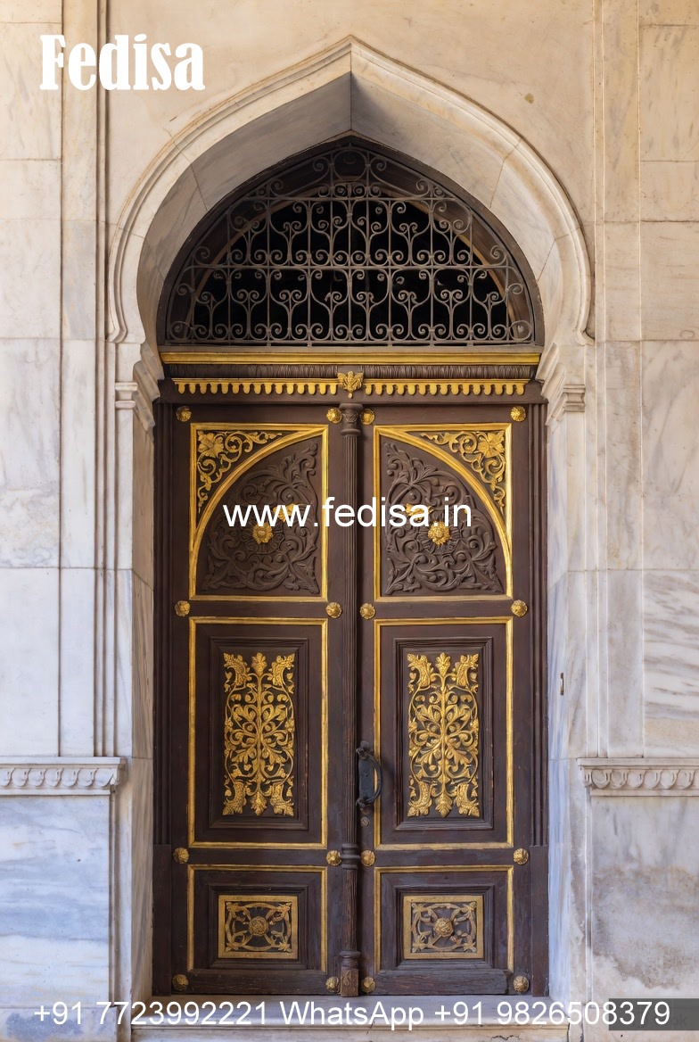 Mahogany Classic Doors Stylish Modern Bedroom Door Design No-11213