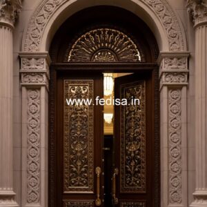 Rustic Classic Door Ss Single Door Design No-11220