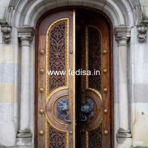Bungalow Classic Door Design New Style Door Design No-11228