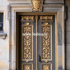 Carved Door Patterns 9 Feet Door Design No-11235