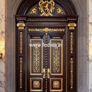 Victorian Door Design Steel Louver Door No-11259