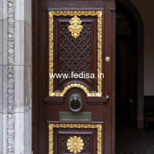 Palace Style Doors Glass Door Partition For Living Room No-11270