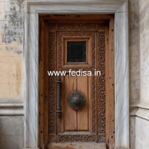 Classic Wooden Main Door Design For Home Office Entrance Door Design No-11271