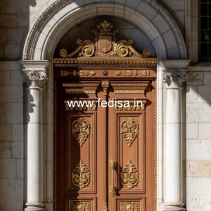 Luxury Classic Entrance Door Designs India Door Grill Gate Price No-11273