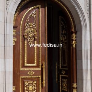 Elegant Double Door Classic Entry Design D00r Design No-11275