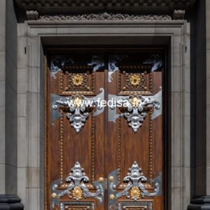Colonial Style Door Industrial Door Design No-11301