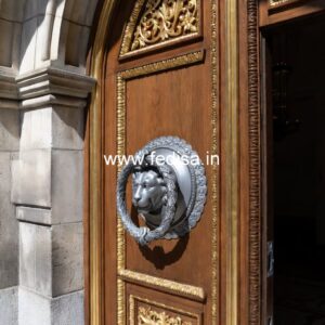 French Classic Doors White Main Door Design No-11304