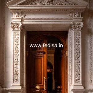 Front Entrance Classic Door Welding Door And Window Design No-11307