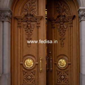 Elegant Double Door Classic Entry Design New Jali Door Design 2026 Price No-11316