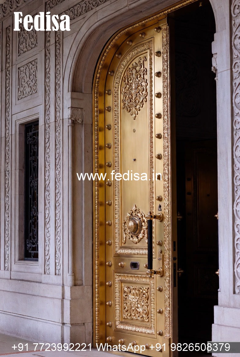 Antique Door Style Main Gate Door Design Iron No-11329