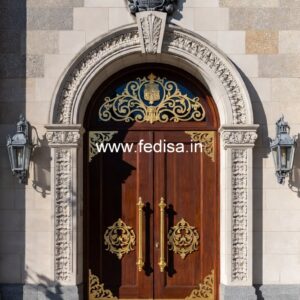 Handcrafted Wooden Door Door Design Door Design No-11338