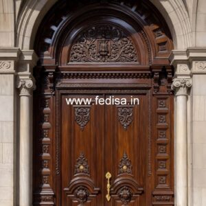 Traditional Door Design Pine Wood Door Design No-11366