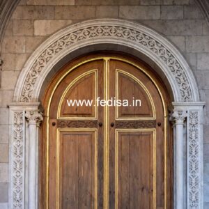 French Classic Doors Pooja Ghar Door Design No-11386