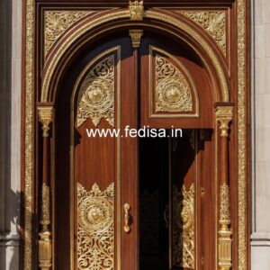 Front Entrance Classic Door Main Door Designs 2024 No-11389
