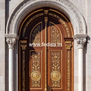 Luxury Classic Entrance Door Designs India Modern Glass Door Design No-11396