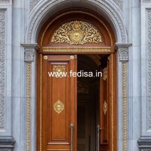 Antique Door Style Latest Pooja Room Door Design No-11411