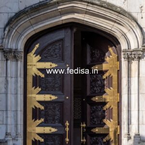 Wooden Carved Door Design 10 Panel Door Design No-11412
