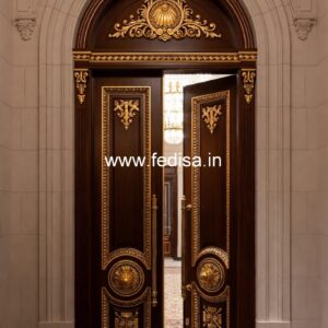 Bungalow Classic Door Design Sagwan Door Frame Design No-11433