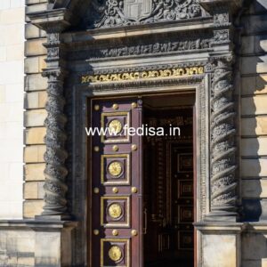 Traditional Door Design Door Cutting Design No-11448