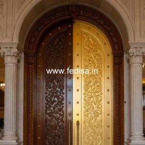 Vintage Wooden Door Designs For Houses Padayappa Door Design No-11479