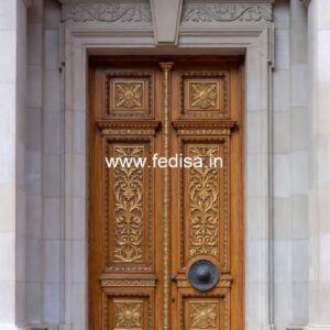 Decorative Wooden Doors Mirror Door Design For Bedroom No-11482